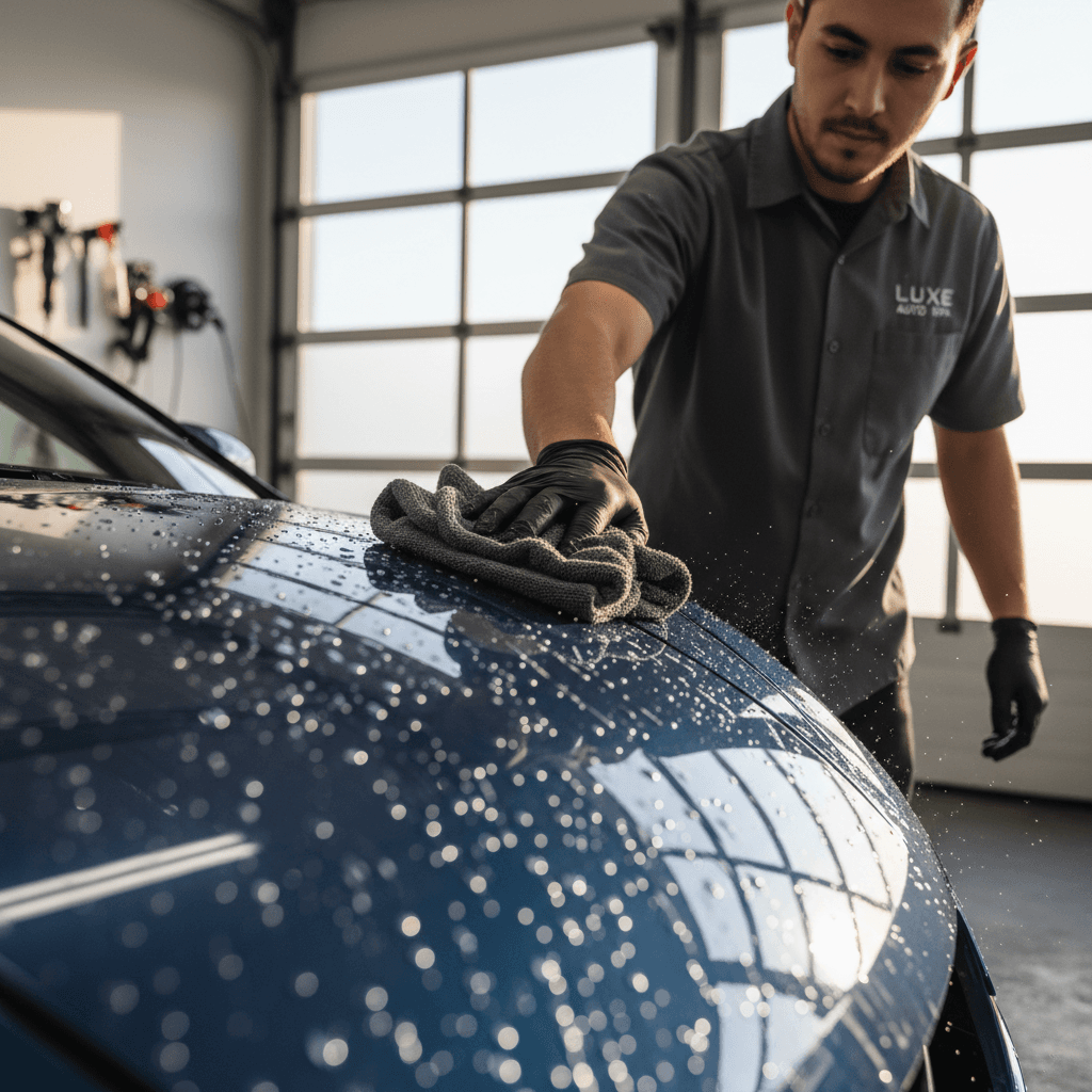 Exterior wash service